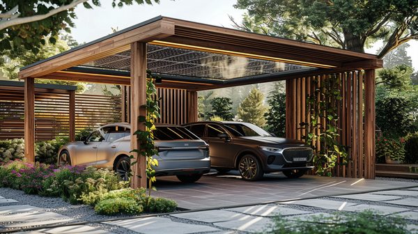 Carport en bois solaire : quelle taille choisir ?